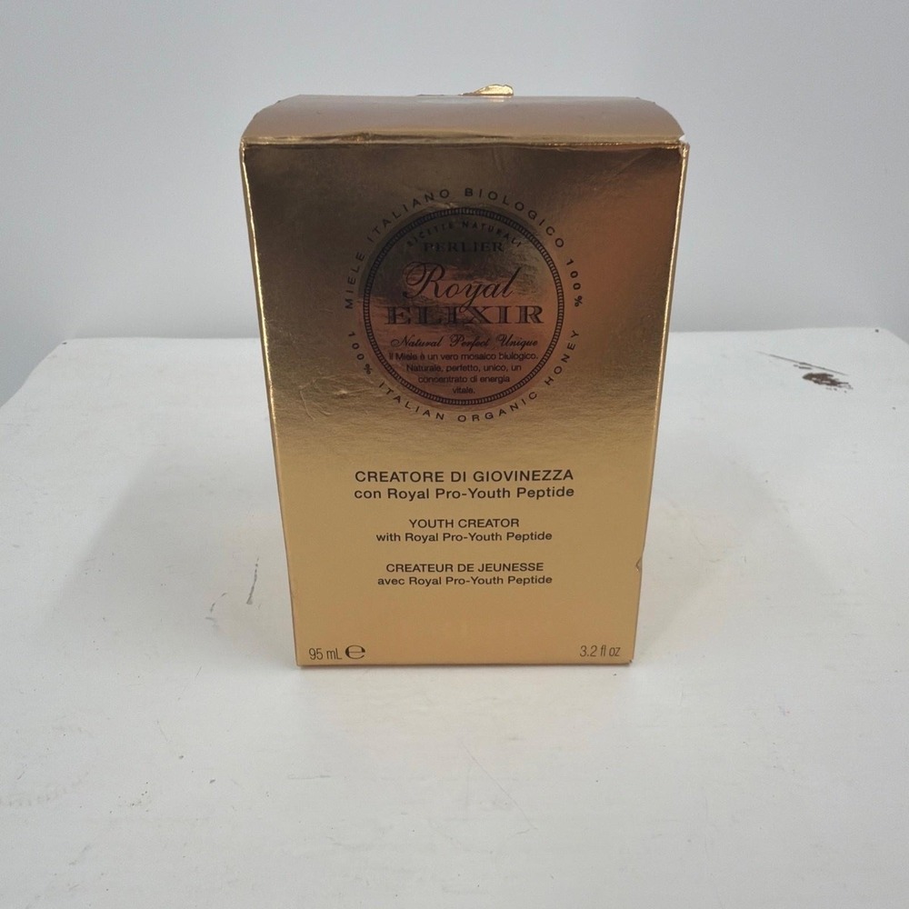 Perlier Royal Elixir Youth Creator Serum 95mL 3.2oz Royal Jelly Italy Anti Aging